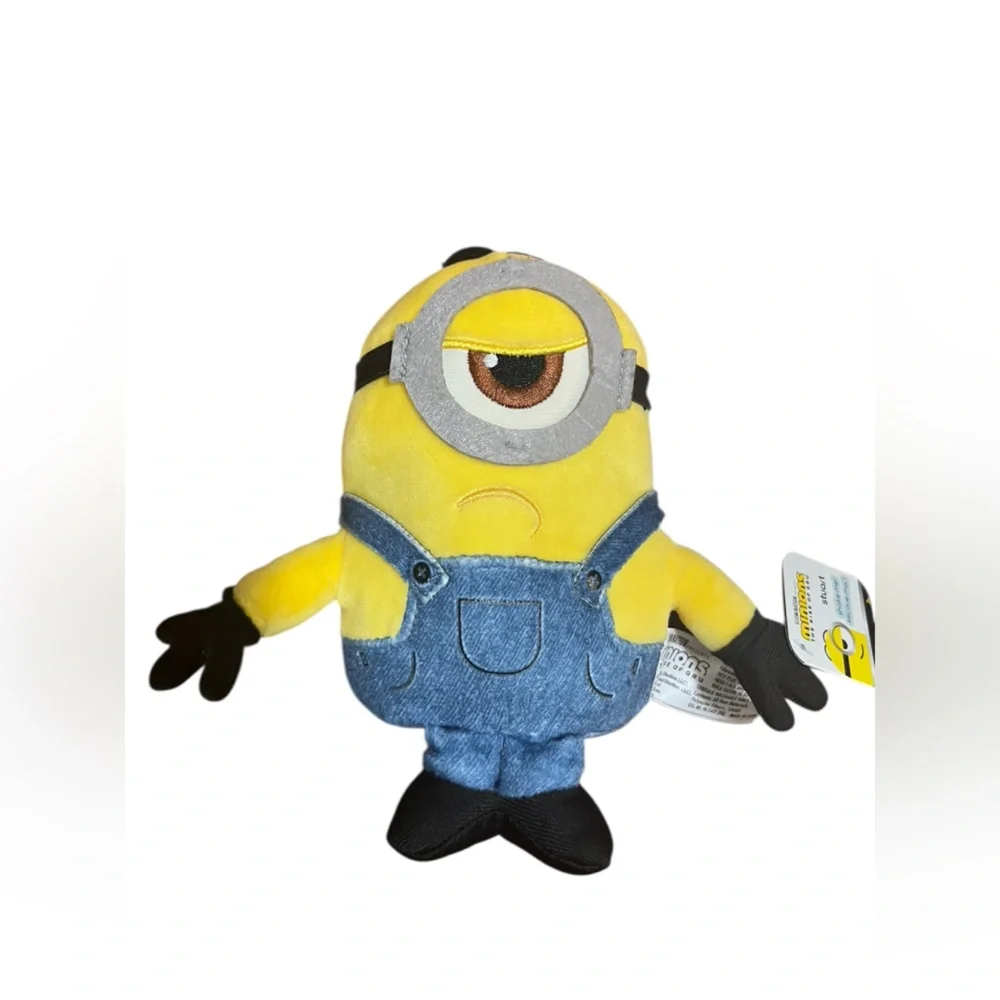 Minions The Rise of Gru Small Tactile Plush Lot Bob Stuart Kevin